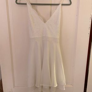White summer dress